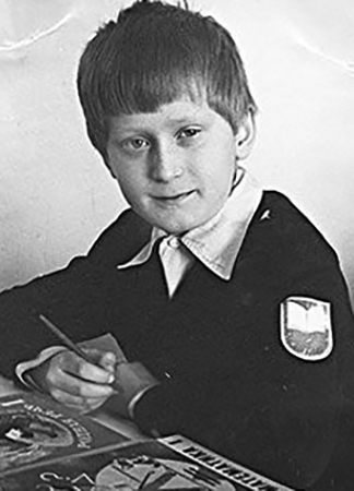 Андрей Рожков в детстве