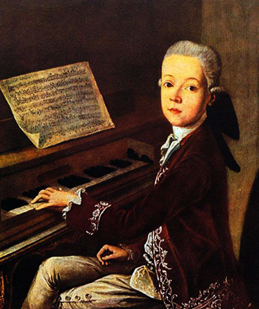 Моцарт в детстве