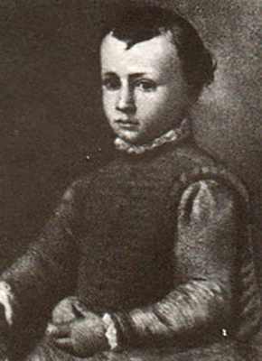 Александр Грибоедов в детстве