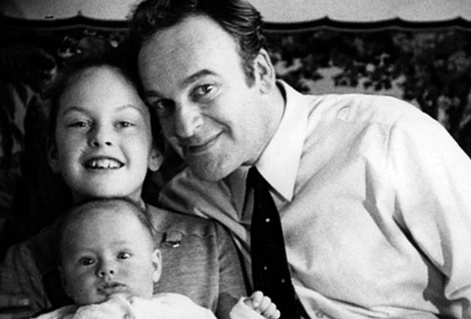 Игорь Кириллов с дочерью и сыном