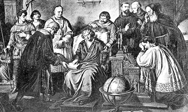 Картина "Смерть Коперника"