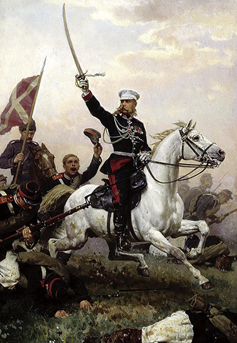 «Генерал М. Д. Скобелев на коне» (картина 1883 г.)
