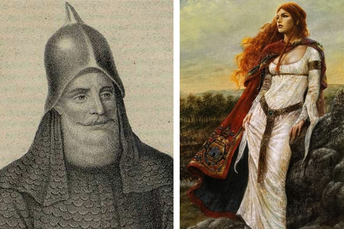 Рюрик и Ефанда — родители князя Игоря