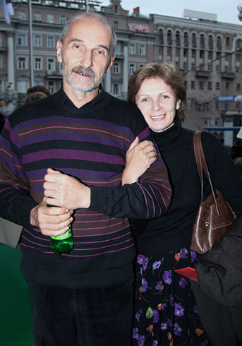 С женой Ольгой Ивановной