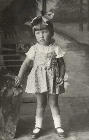 Ирина Архипова в детстве