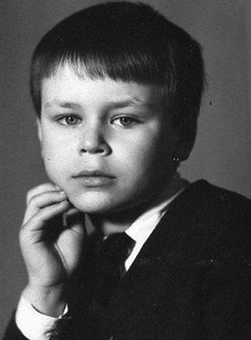 Олег Тактаров в детстве