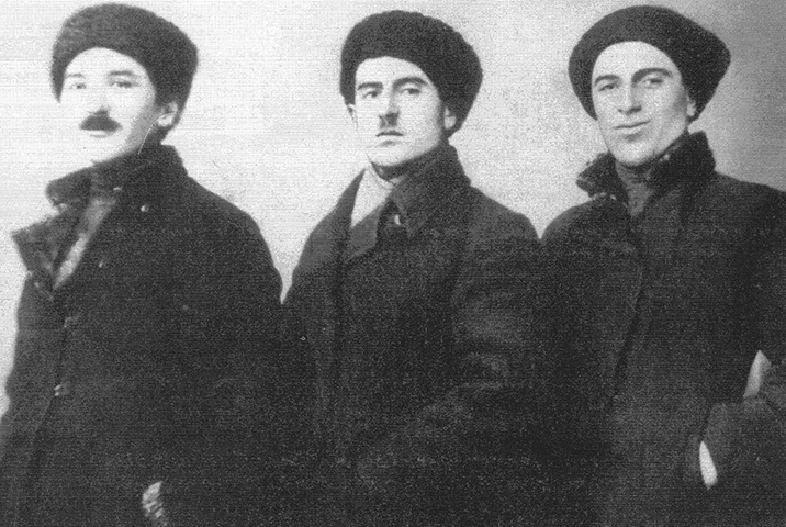 Мажид Каздохов, Али Шогенцуков и неизвестный человек