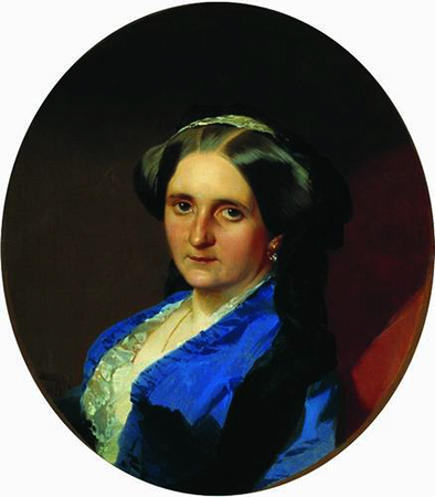 Анна Андро. Портрет И. К. Макарова (1851)