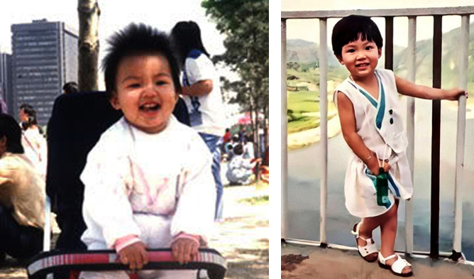 Ли Мин Хо в детстве