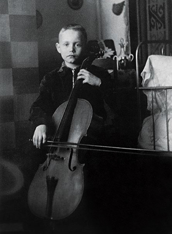 Александр Журбин в детстве