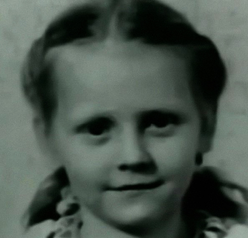 Светлана Крючкова в детстве