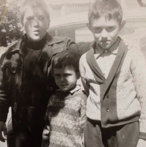 Юрий Жирков (справа) в детстве
