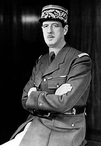 Шарль де Голль в 1942 г.