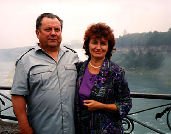 Со второй женой Алевтиной Фёдоровной