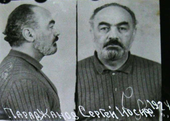 Сергей Параджанов во время ареста