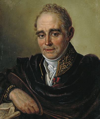В.С. Боровиковский. Портрет И. С. Бугаевского-Благодарного (1825)