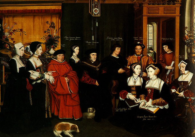 Семья сэра Томаса Мора (ок. 1594)
