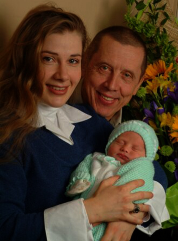 С Ириной Линдт и сыном Иваном