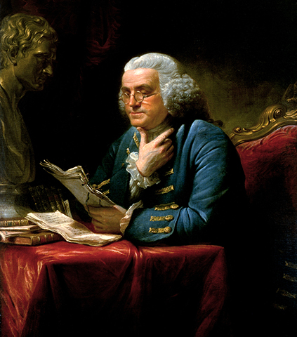 Франклин в Лондоне, 1767 г.