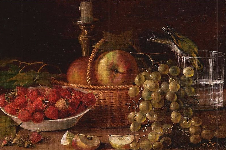 «Плоды и птичка» (1833)