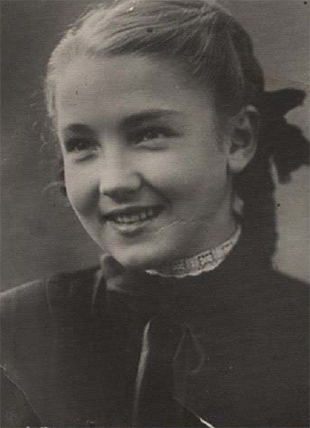 Светлана Жильцова в юности