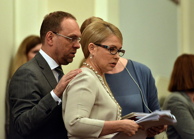 Юлия Тимошенко и Сергей Власенко