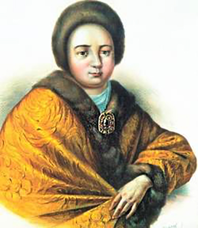 Молодая Наталья Нарышкина
