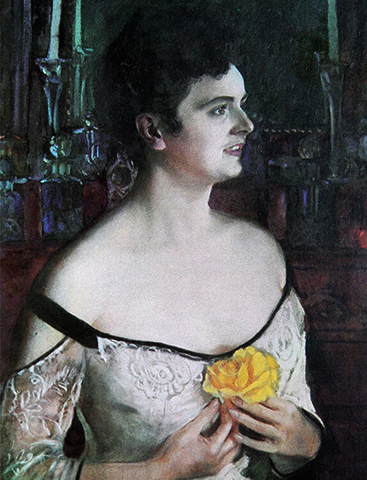 Портрет второй жены Софьи (1916)