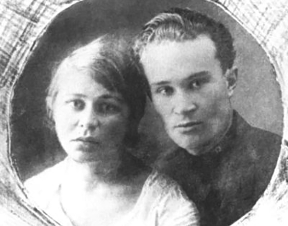 Павел Васильев и Галина Анучина (1932 г.)