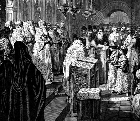 Венчание Ивана V и Петра I на царство. 25 июня 1682 г.