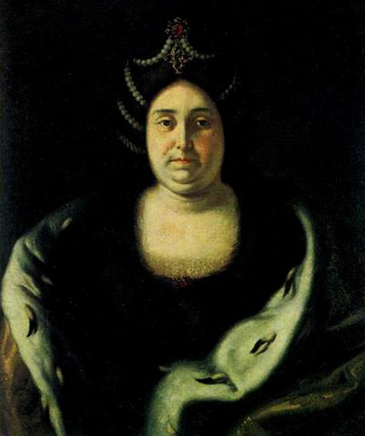 Жена — Прасковья Федоровна Салтыкова