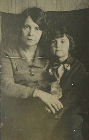 Первая жена Ирина с дочерью Ириной