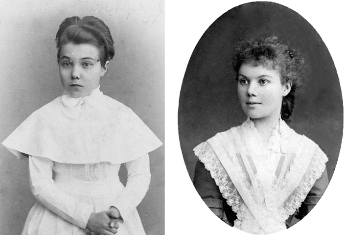 Елизавета Водовозова в юности и молодости