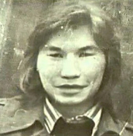 Олег Монгол в молодости