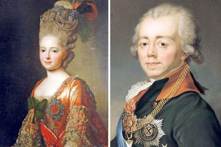 Екатерина Нелидова и Павел I