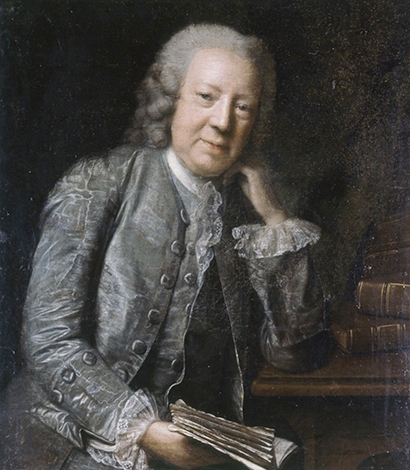 Даниил Бернулли на портрете (1776)