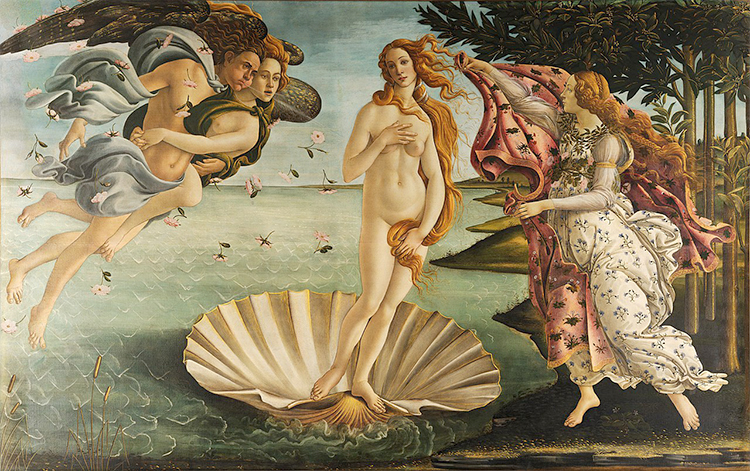 «Рождение Венеры» (1482-1486)