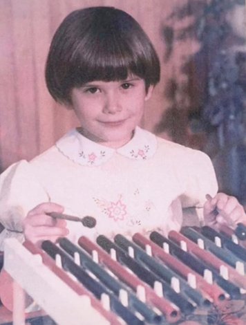 Юлия Соломонова в детстве