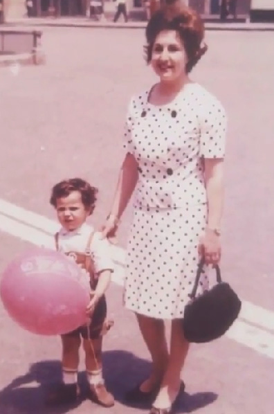 Алессандро Сафина с мамой