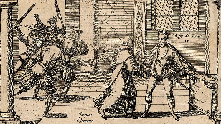 Жак Клеман убивает Генриха III