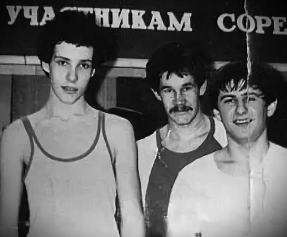 Александр Невский в юности в секции бокса