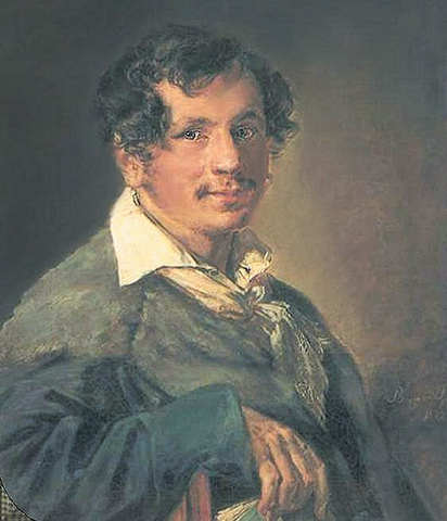 Пётр Булахов на портрете