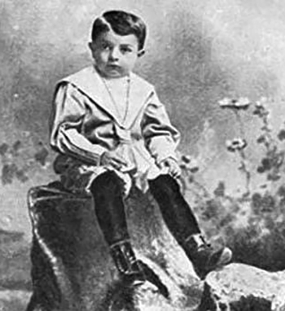 Эдуард Багрицкий в детстве