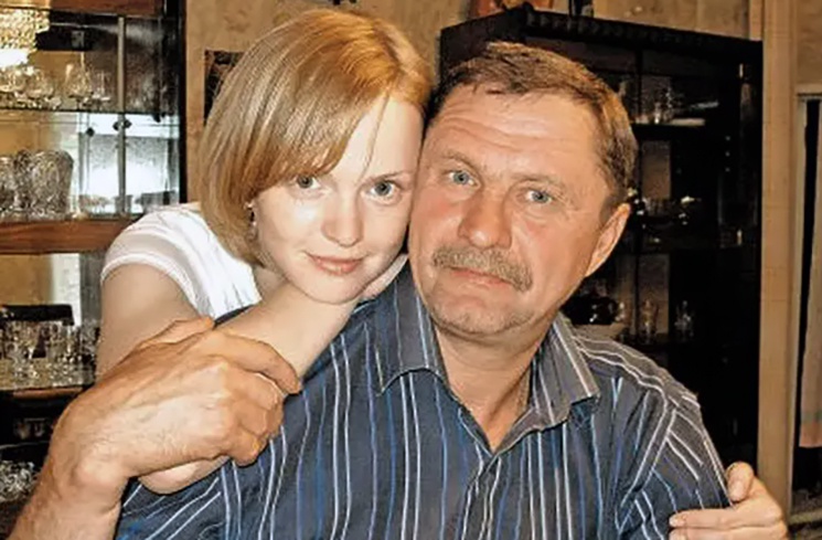 Юлия Вайшнур с отцом Александром