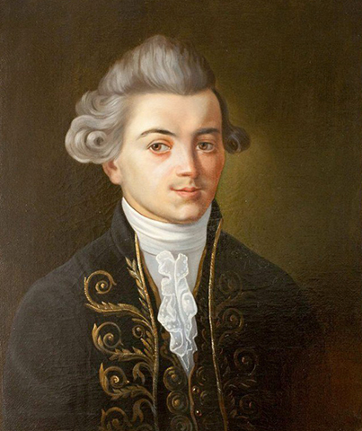 Иван Хемницер на портрете Н.И. Поливанова