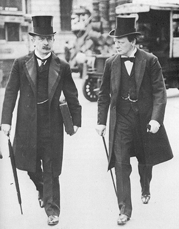 Дэвид Ллойд Джордж и Уинстон Черчилль (1907)
