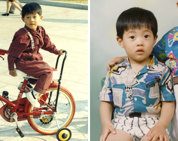Ким Хёнджун в детстве