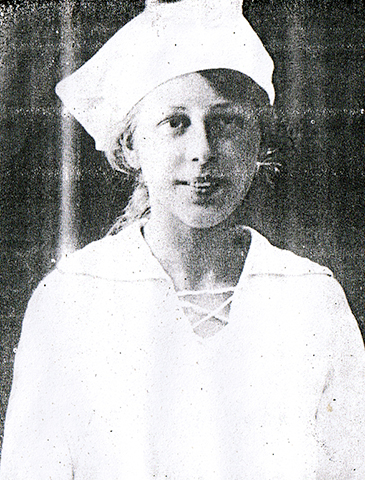 Мария Петровых в 1922 году