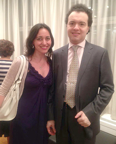 С женой Кариной Арзумановой