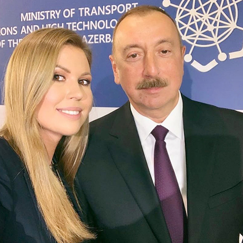 С Ильхамом Алиевым